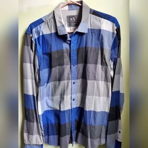Armani Exchange button down shirt